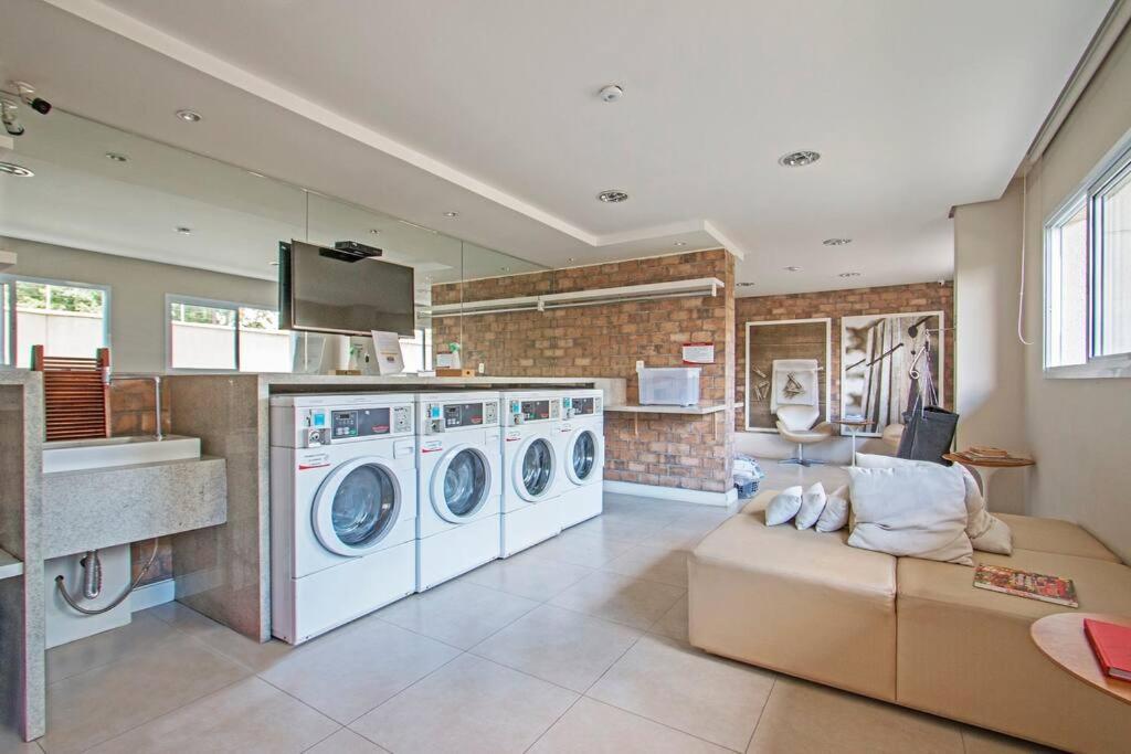 公寓 111 Now Alto Da Boa Vista - Uma Que Combina Design, Conforto E Localizacao Estrategica 圣保罗